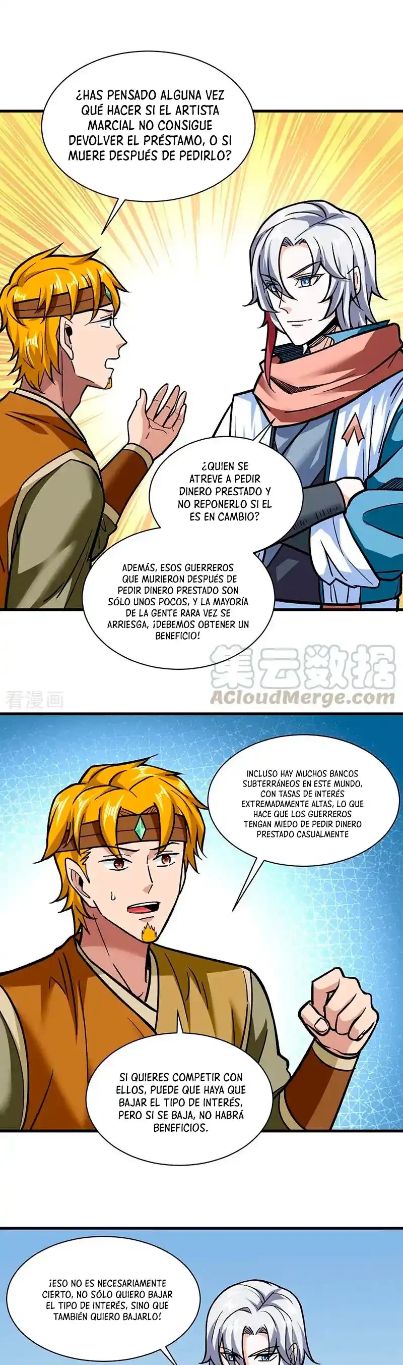 Reinado de las artes marciales capítulo 308, página 2