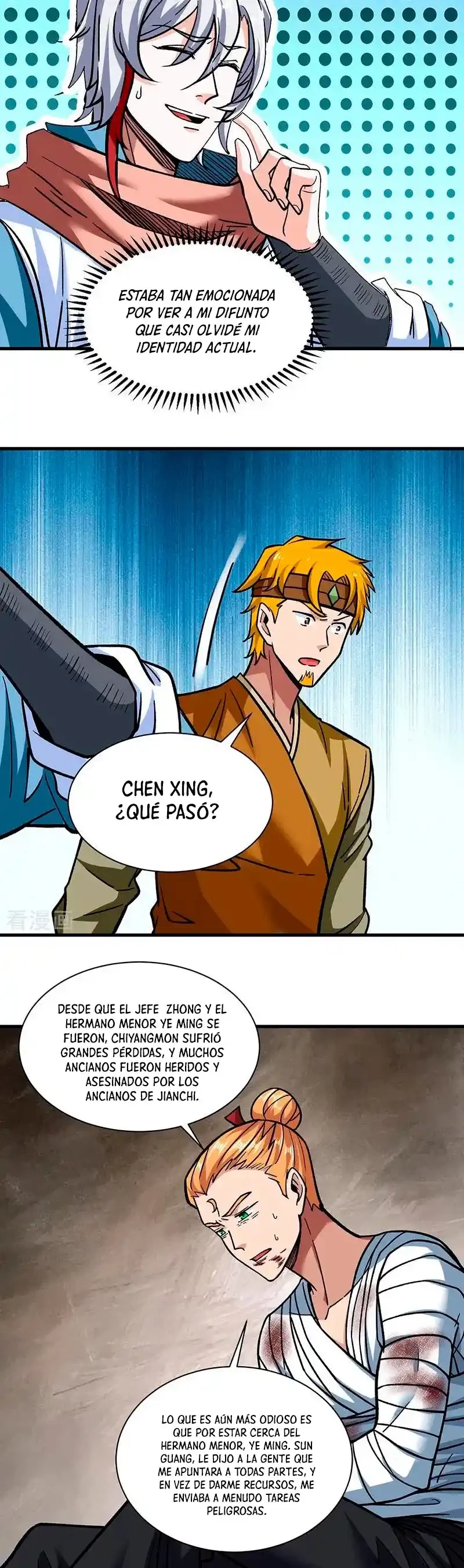 Reinado de las artes marciales capítulo 308, página 9