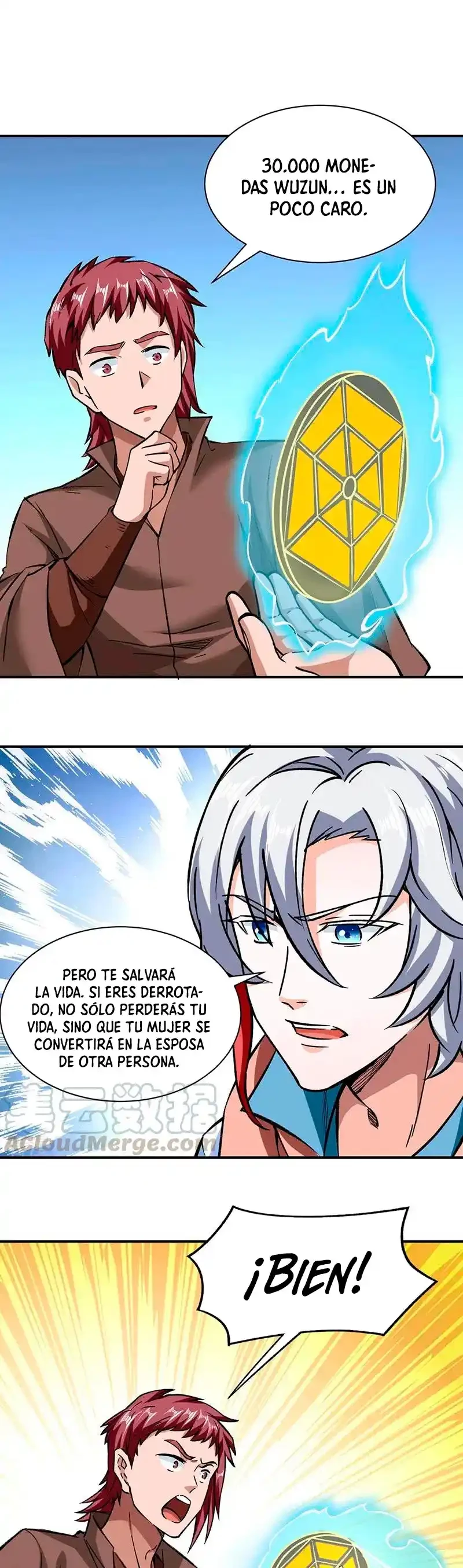 Reinado de las artes marciales capítulo 312, página 3