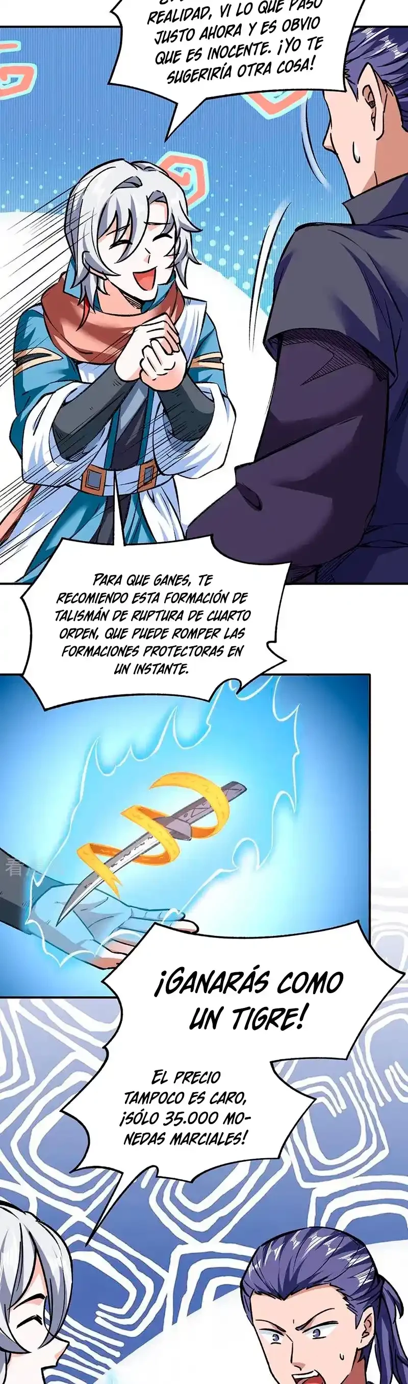 Reinado de las artes marciales capítulo 312, página 5