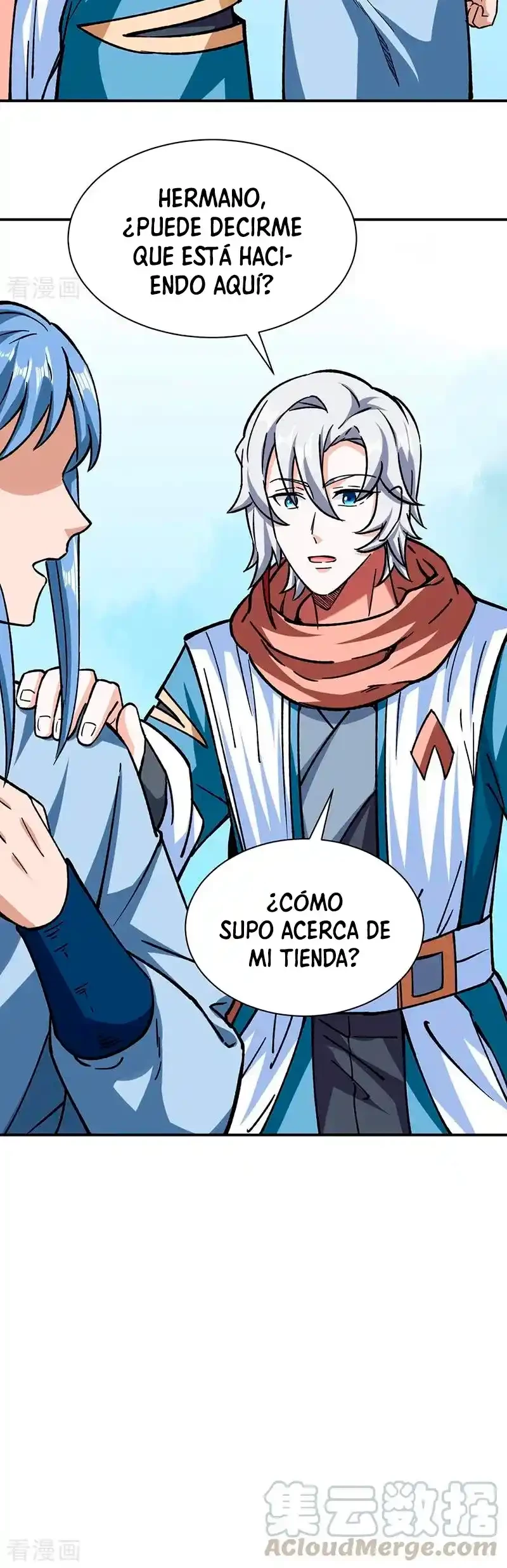 Reinado de las artes marciales capítulo 312, página 22