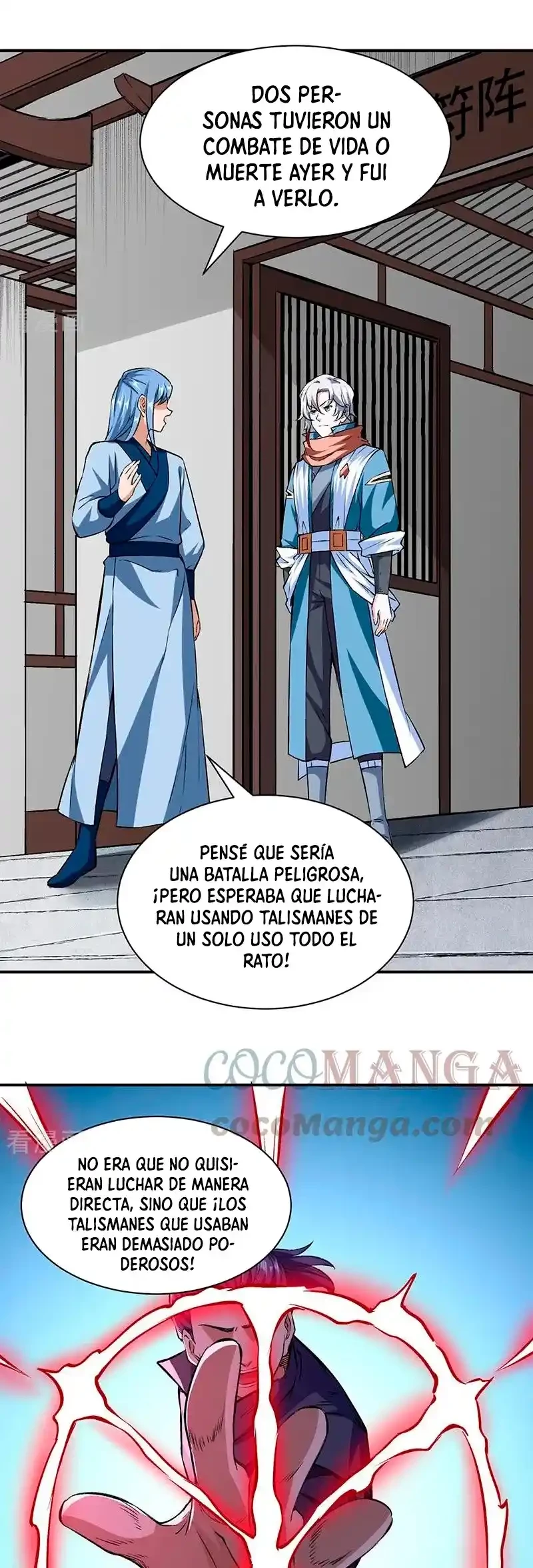 Reinado de las artes marciales capítulo 313, página 4