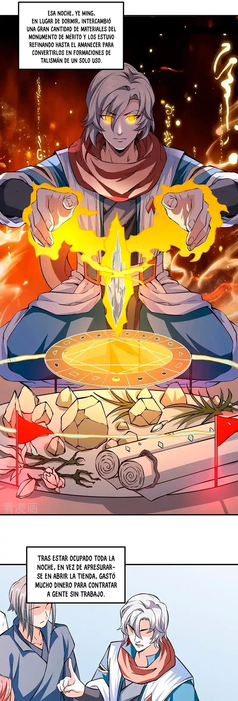 Reinado de las artes marciales capítulo 313, página 9