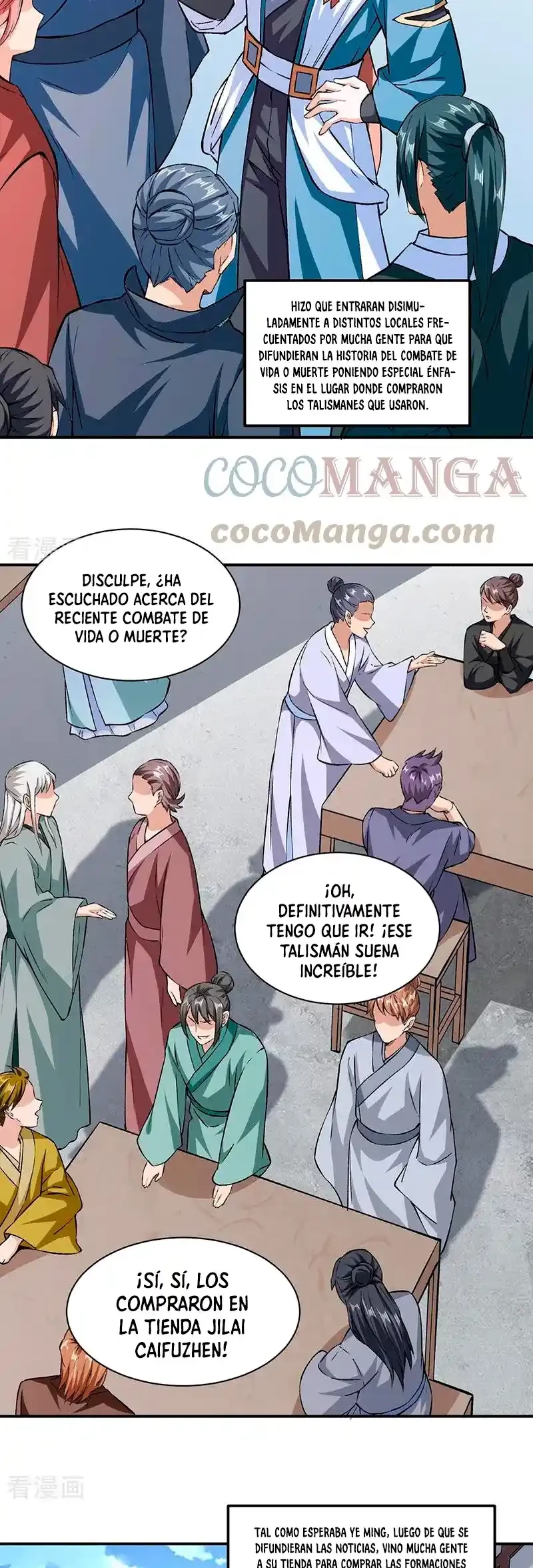 Reinado de las artes marciales capítulo 313, página 10