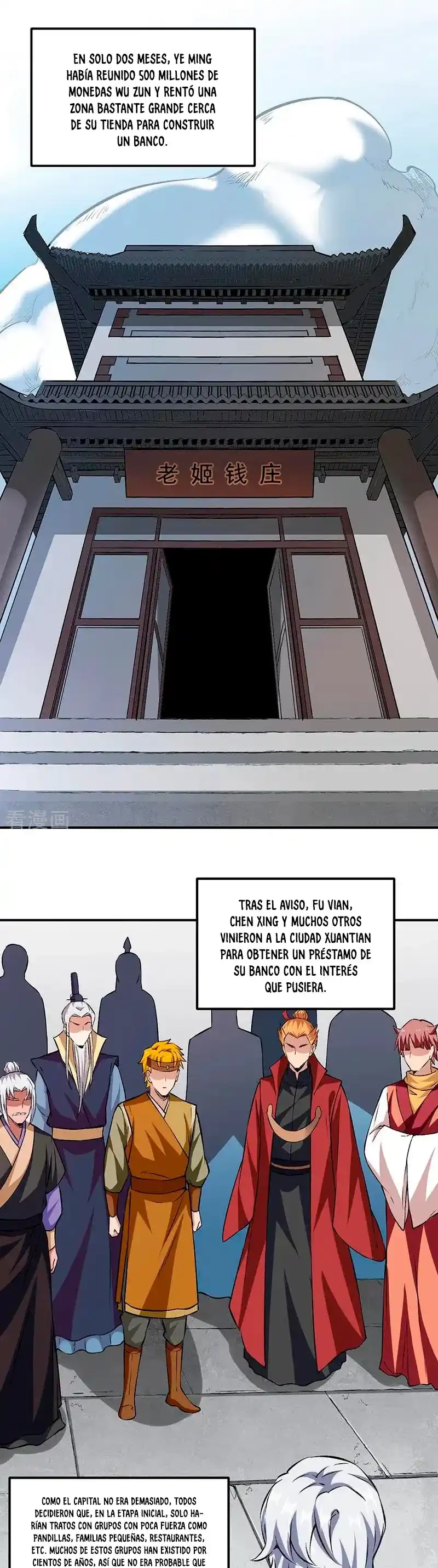 Reinado de las artes marciales capítulo 313, página 13