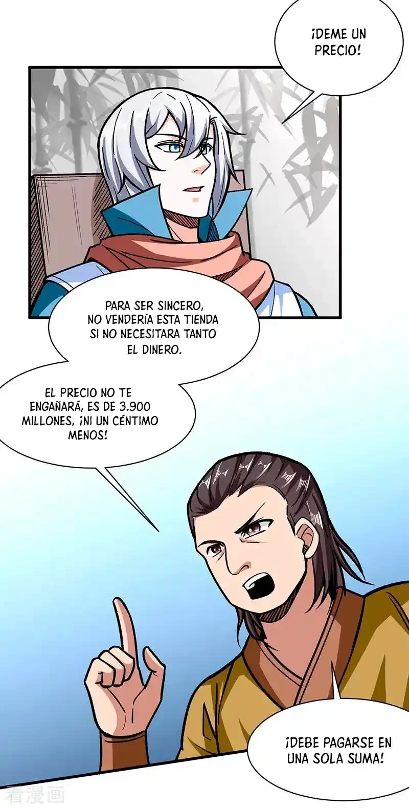 Reinado de las artes marciales capítulo 316, página 10