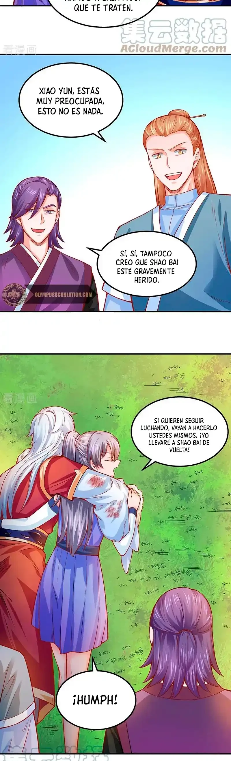 Reinado de las artes marciales capítulo 318, página 6