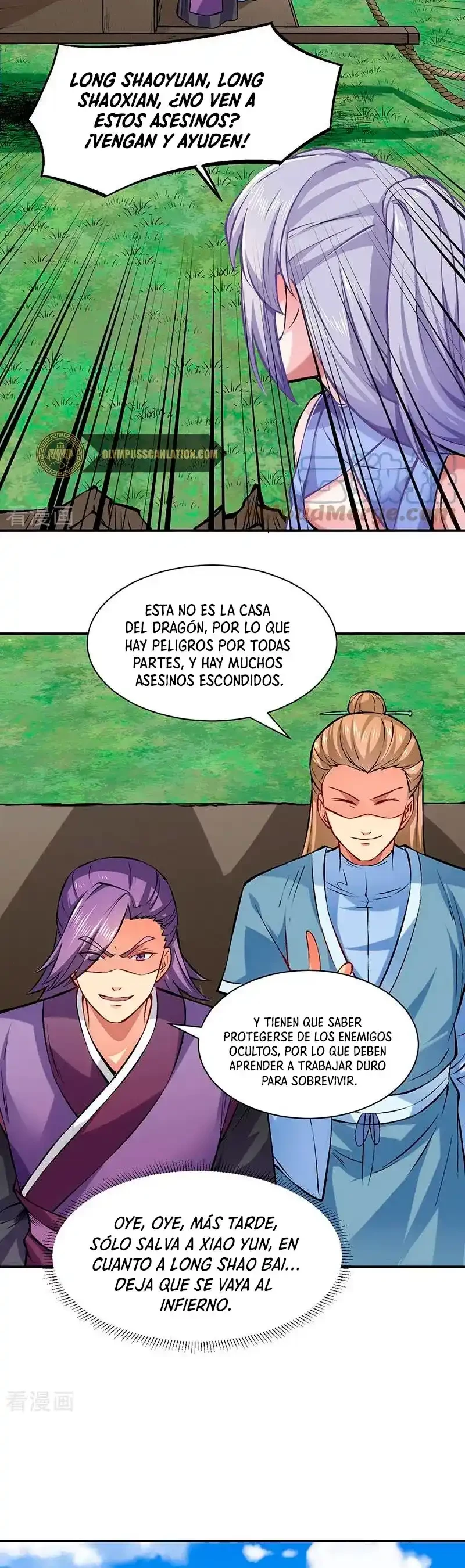 Reinado de las artes marciales capítulo 319, página 8