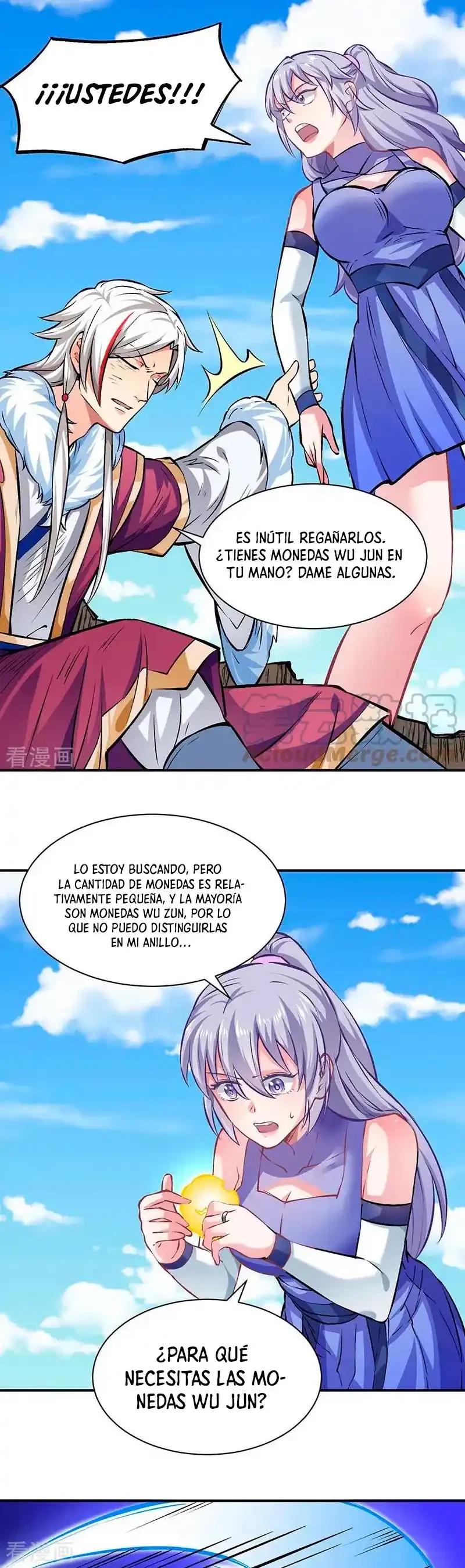 Reinado de las artes marciales capítulo 319, página 9