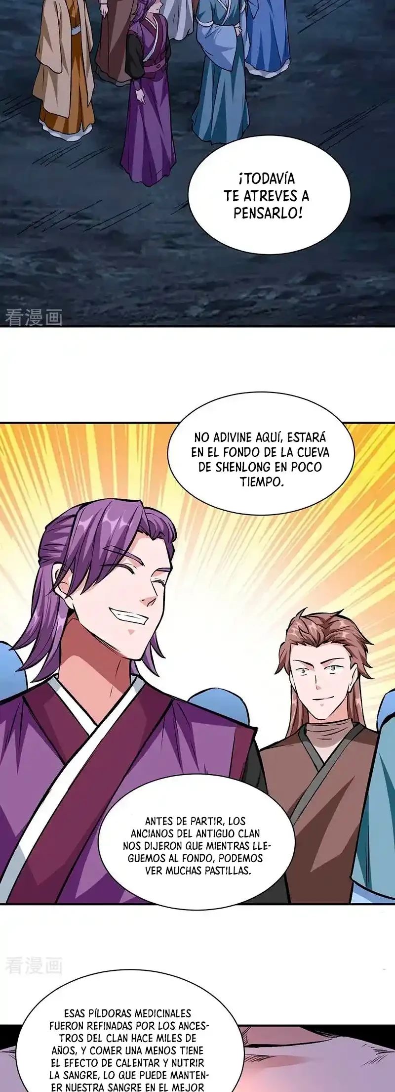 Reinado de las artes marciales capítulo 329, página 10