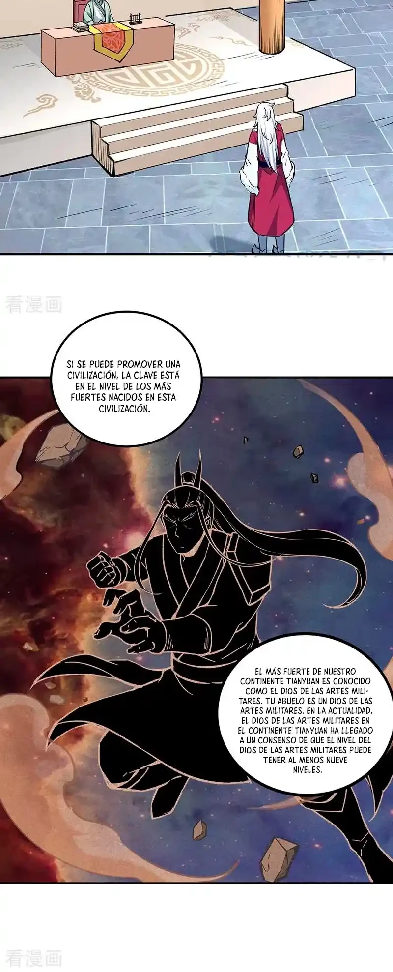 Reinado de las artes marciales capítulo 334, página 17