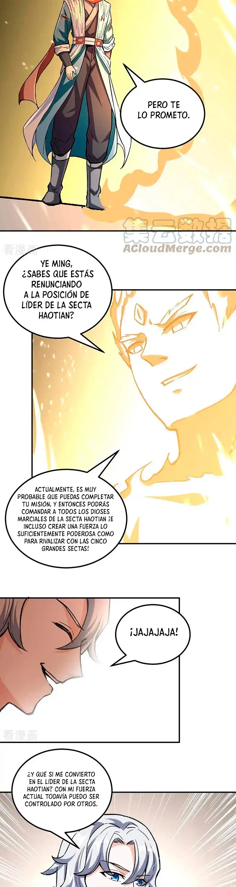 Reinado de las artes marciales capítulo 337, página 14