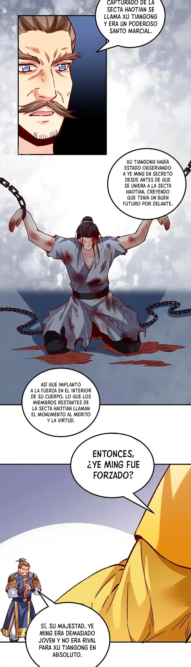 Reinado de las artes marciales capítulo 338, página 7