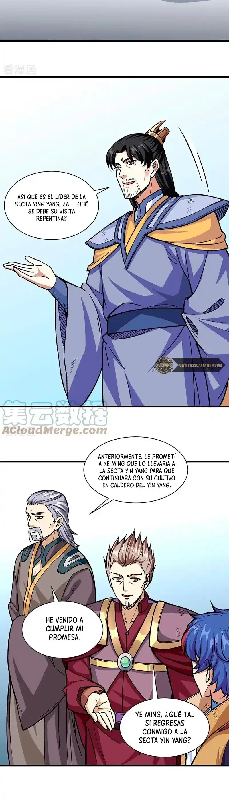 Reinado de las artes marciales capítulo 340, página 3