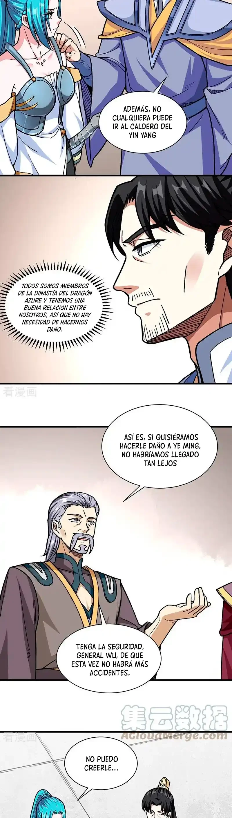 Reinado de las artes marciales capítulo 340, página 7