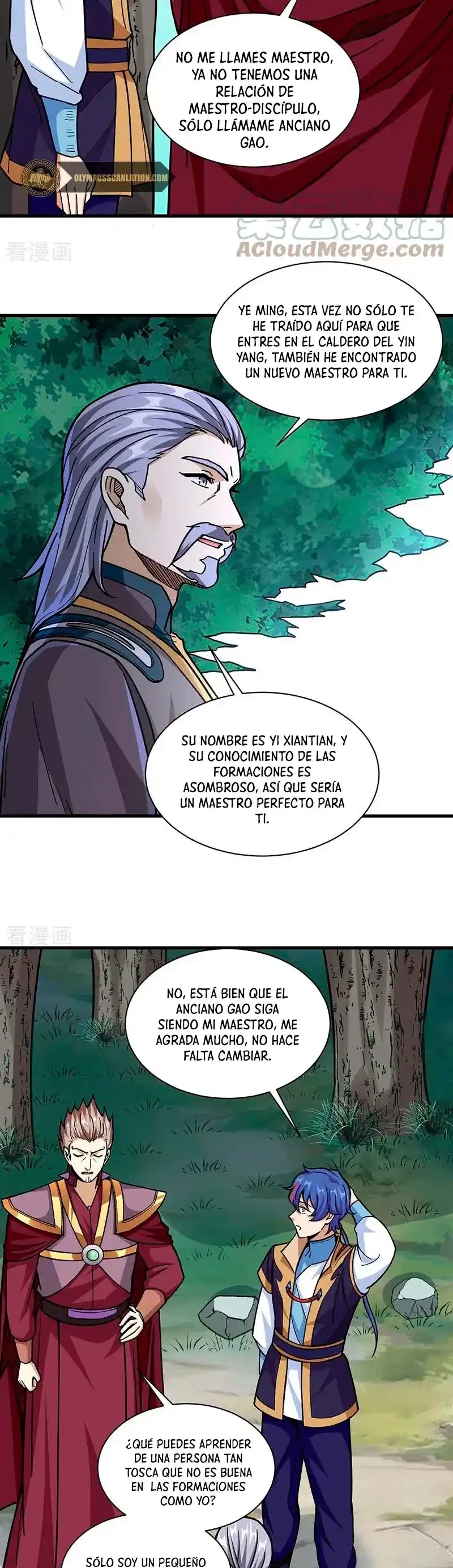 Reinado de las artes marciales capítulo 340, página 13