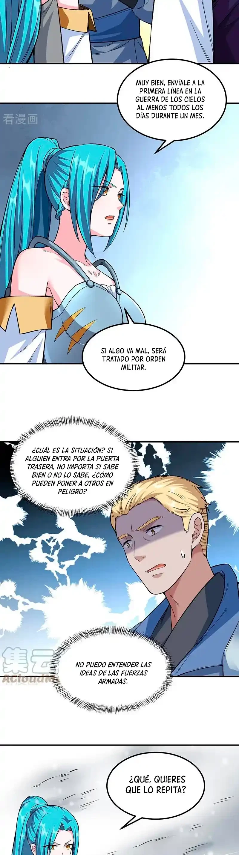 Reinado de las artes marciales capítulo 345, página 14