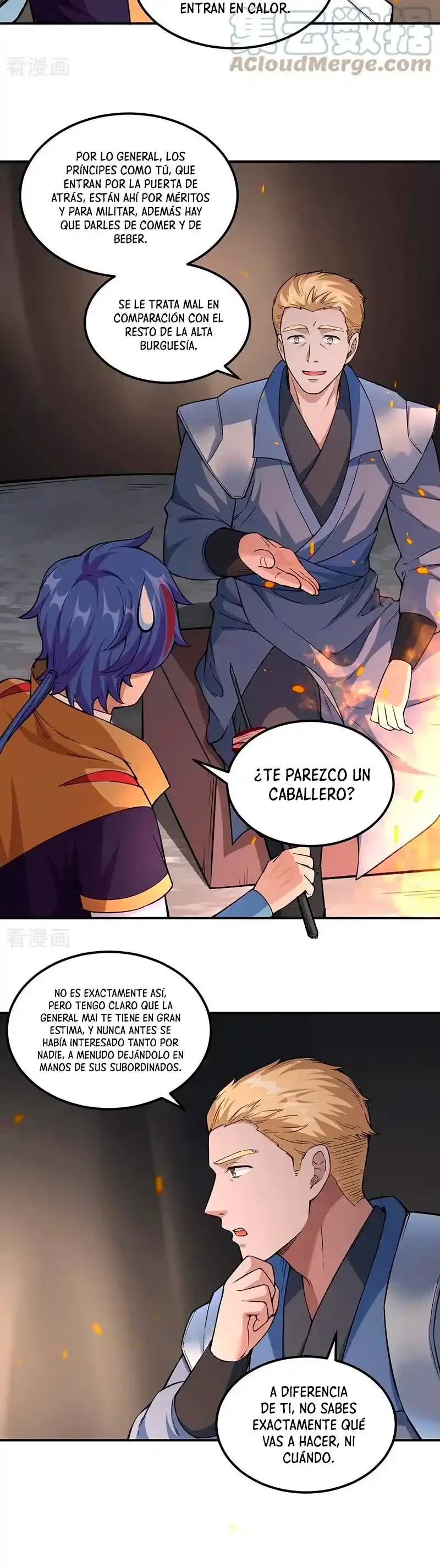 Reinado de las artes marciales capítulo 345, página 17