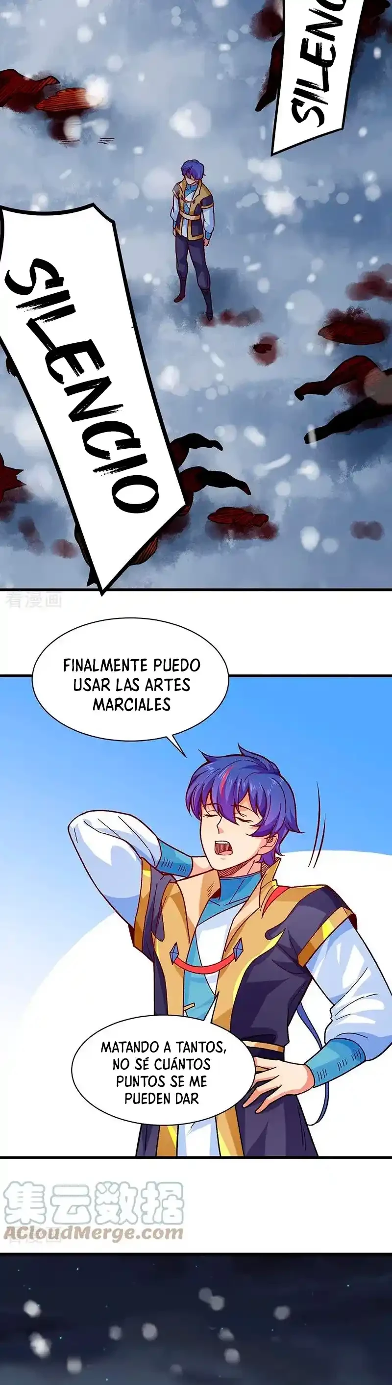 Reinado de las artes marciales capítulo 347, página 9