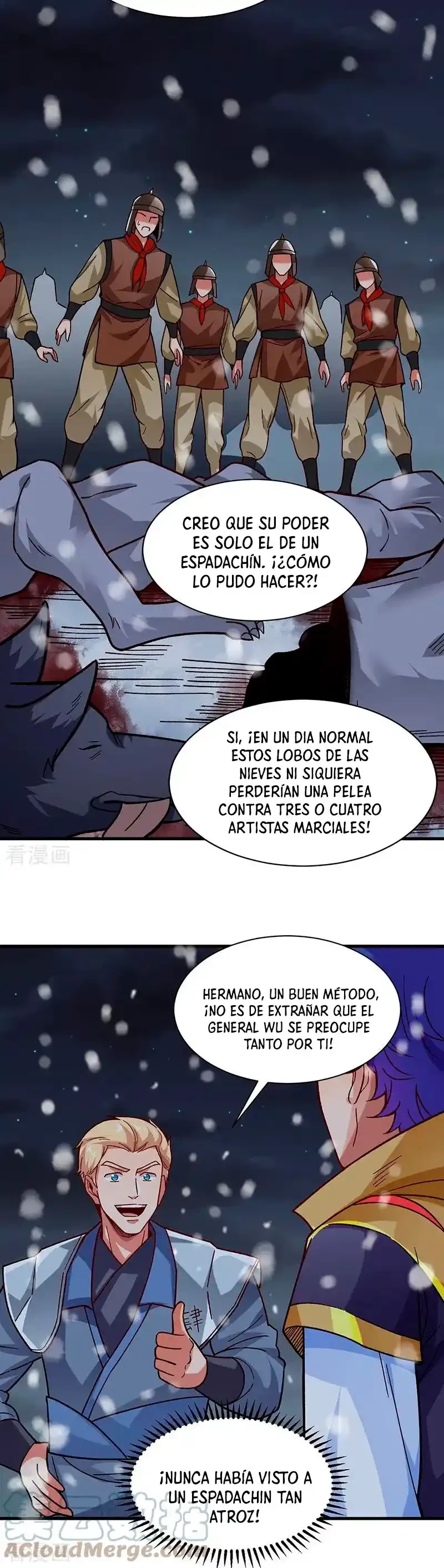 Reinado de las artes marciales capítulo 347, página 11