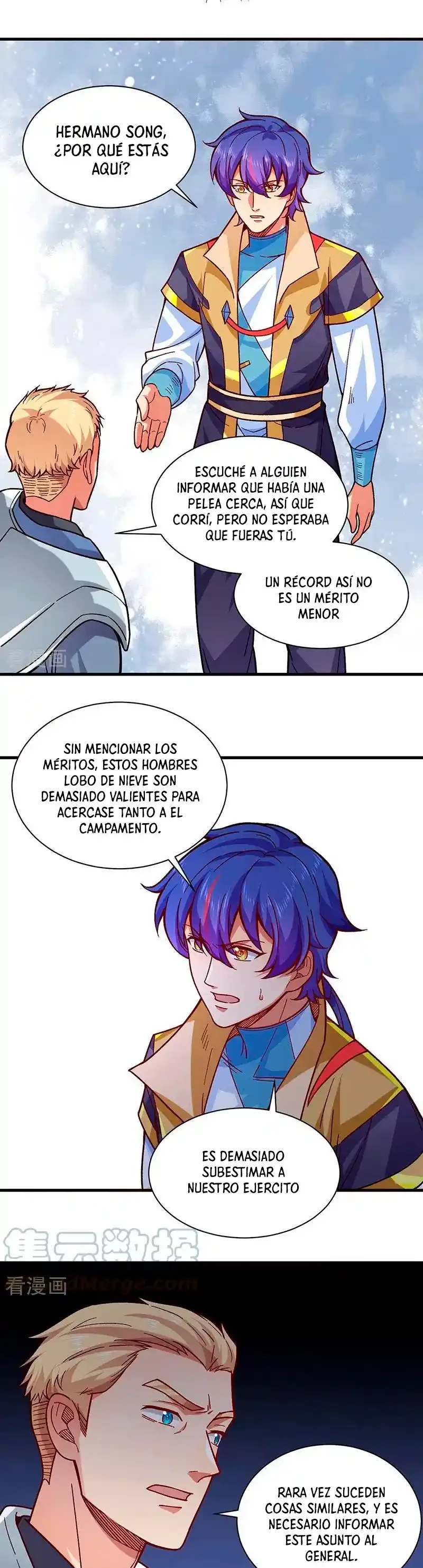 Reinado de las artes marciales capítulo 347, página 12