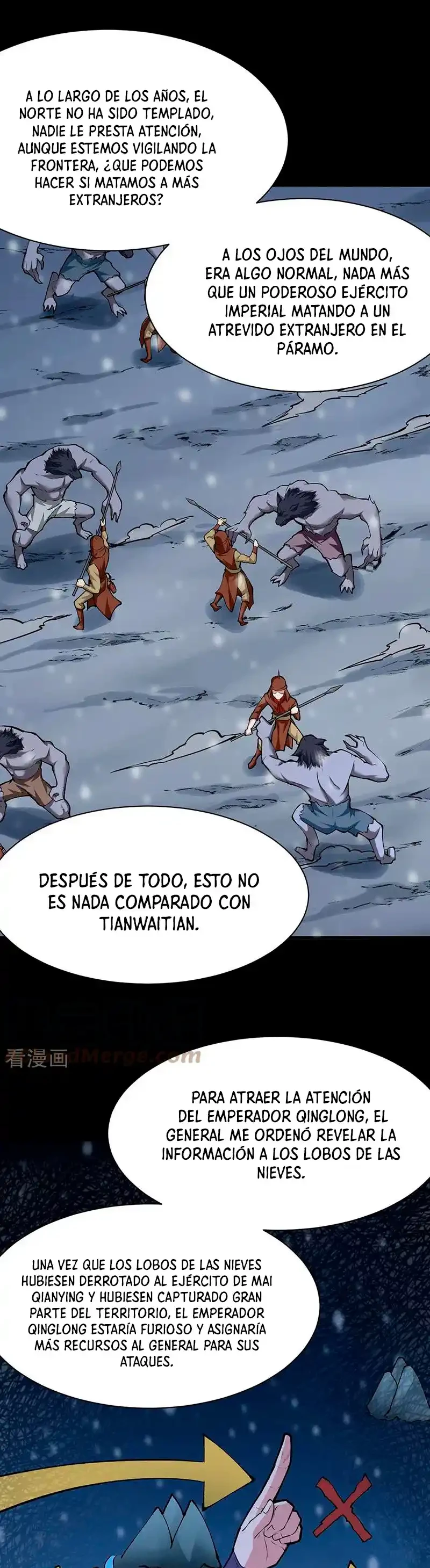 Reinado de las artes marciales capítulo 348, página 3