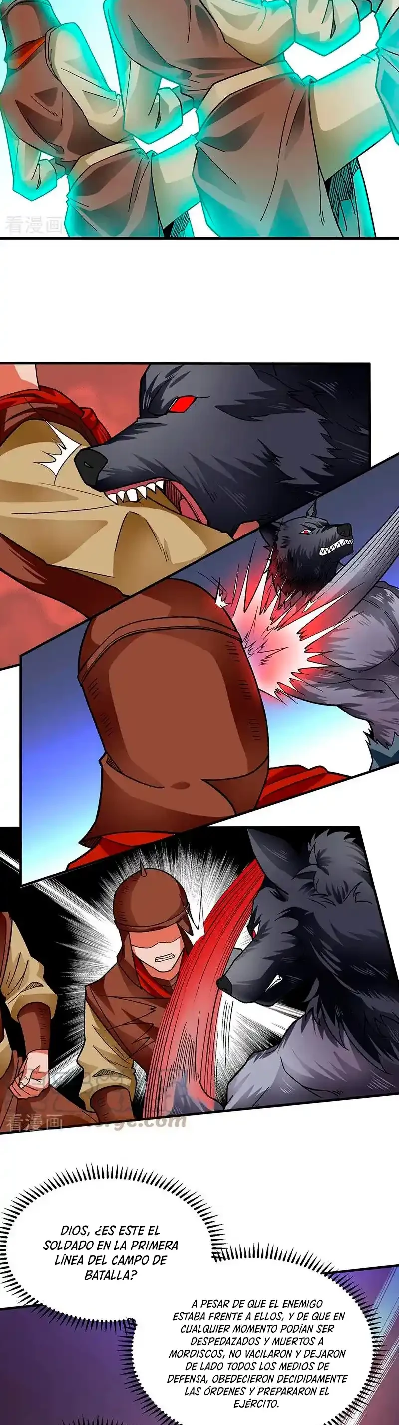 Reinado de las artes marciales capítulo 349, página 4
