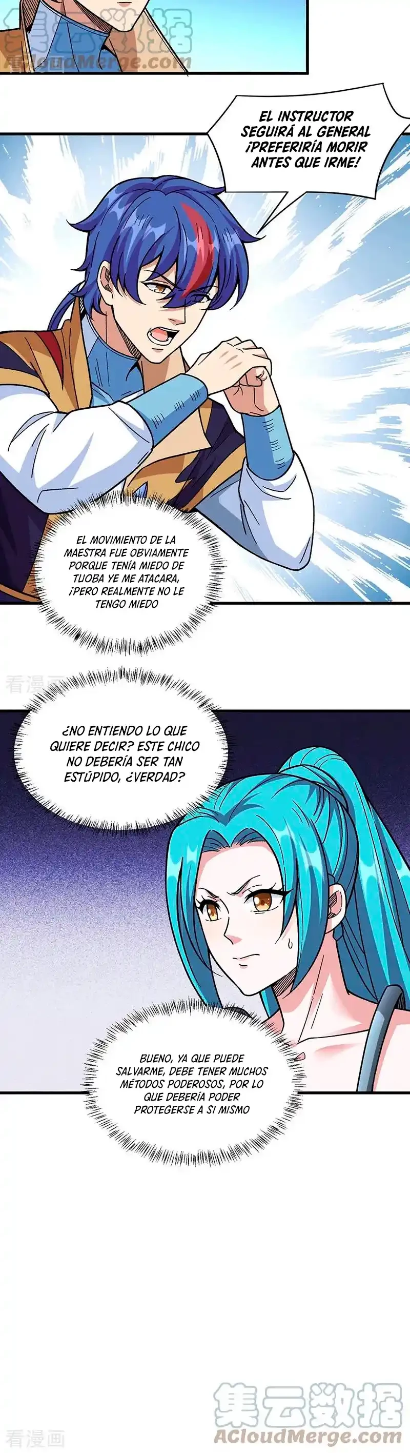 Reinado de las artes marciales capítulo 352, página 9