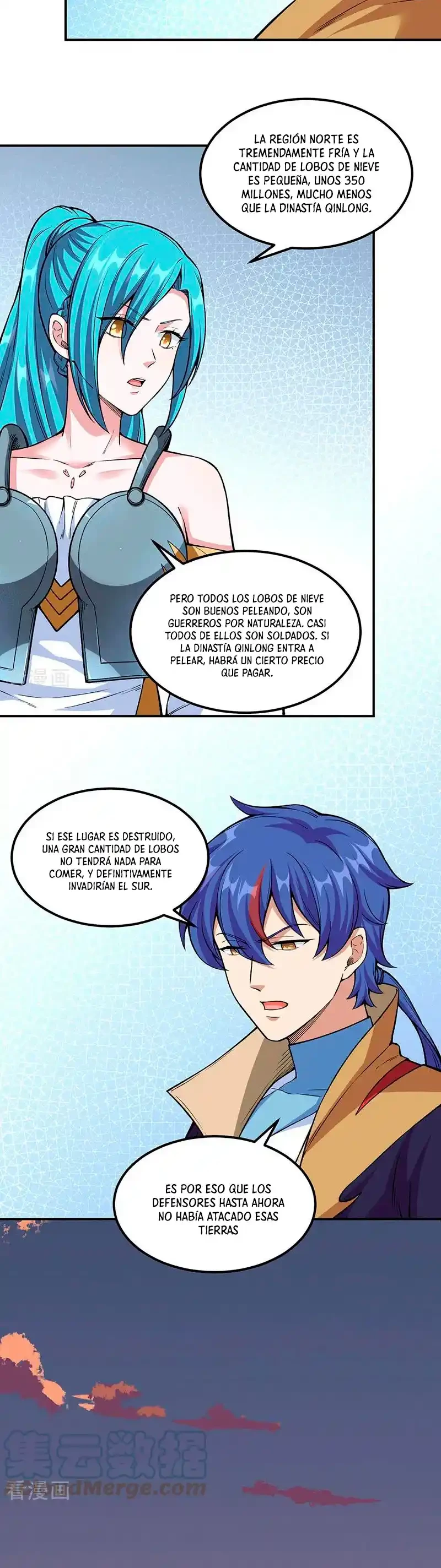 Reinado de las artes marciales capítulo 353, página 8