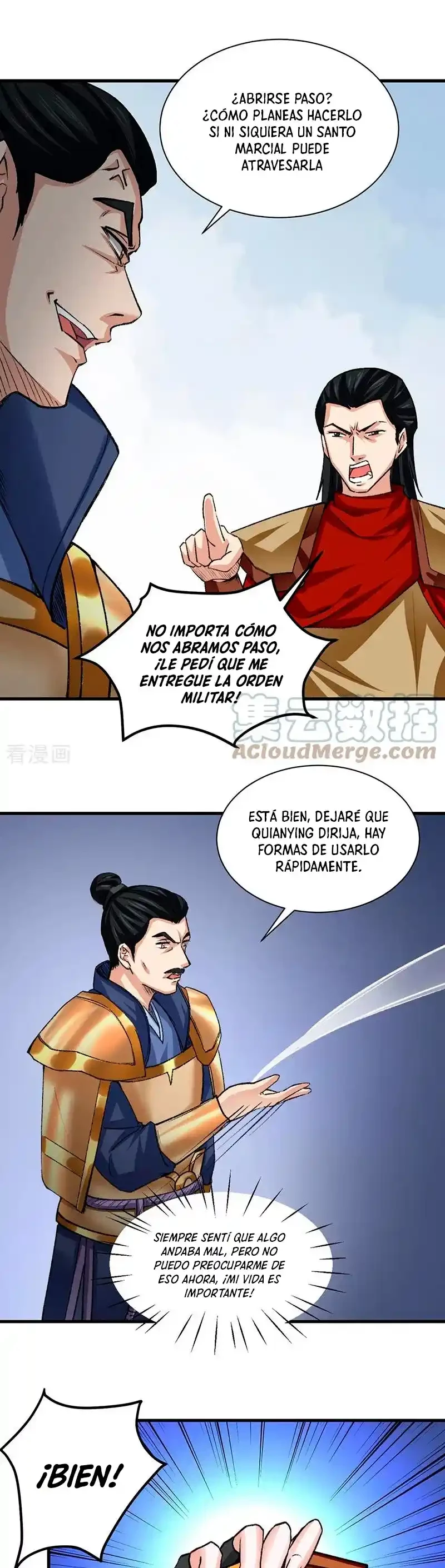 Reinado de las artes marciales capítulo 354, página 12
