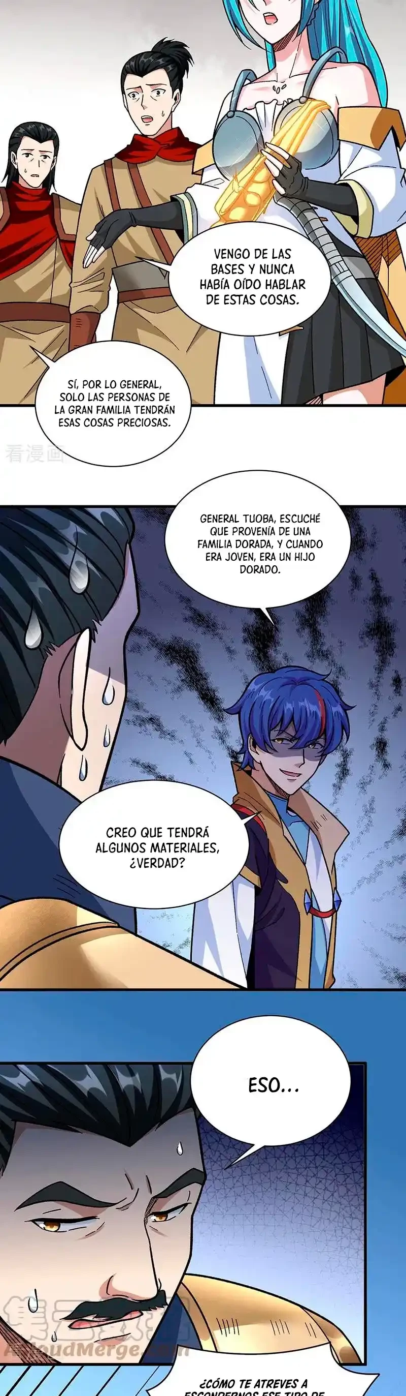 Reinado de las artes marciales capítulo 355, página 10
