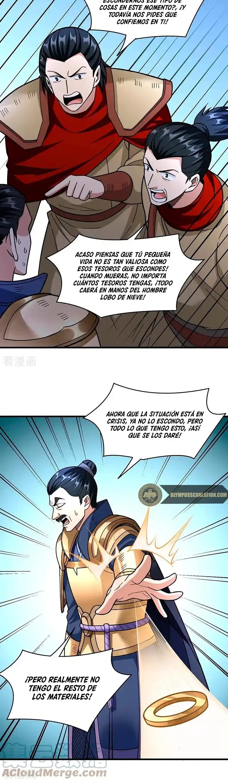 Reinado de las artes marciales capítulo 355, página 11