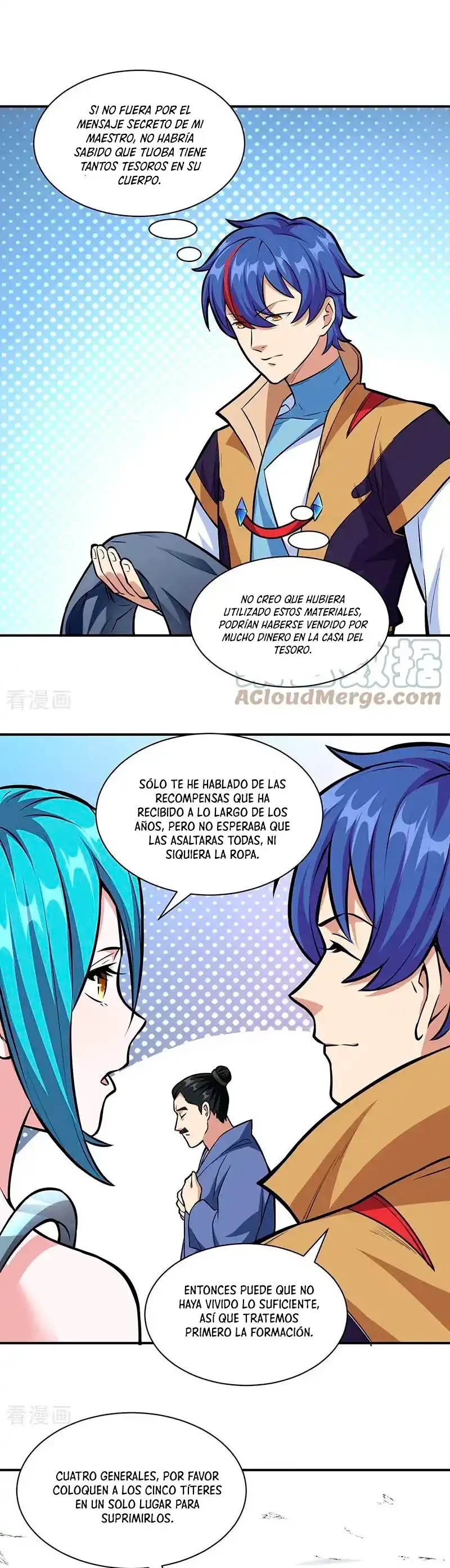 Reinado de las artes marciales capítulo 356, página 3