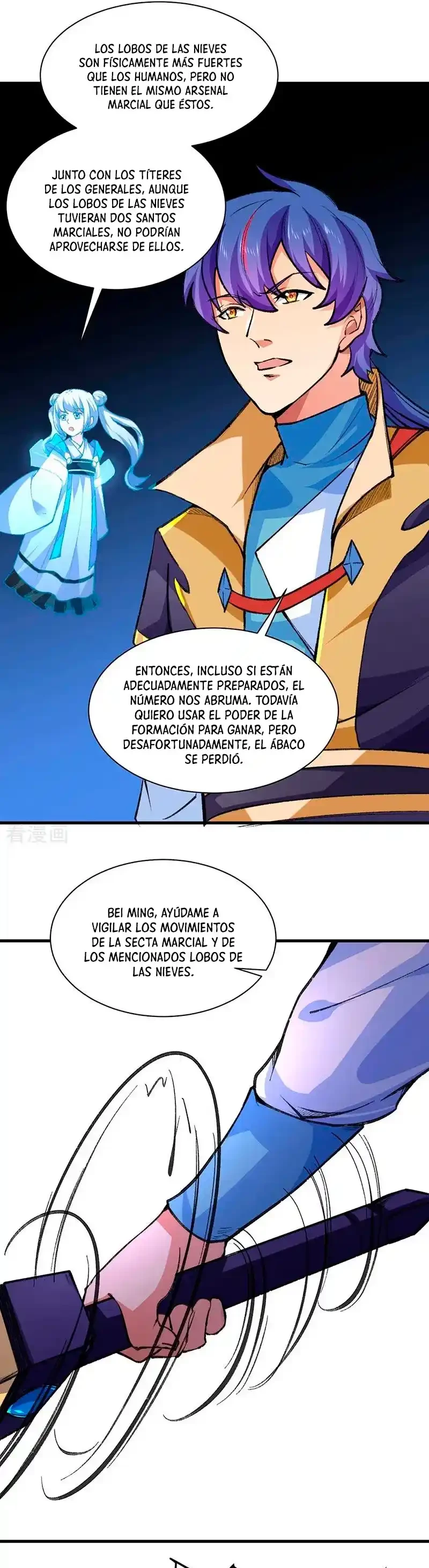 Reinado de las artes marciales capítulo 357, página 7
