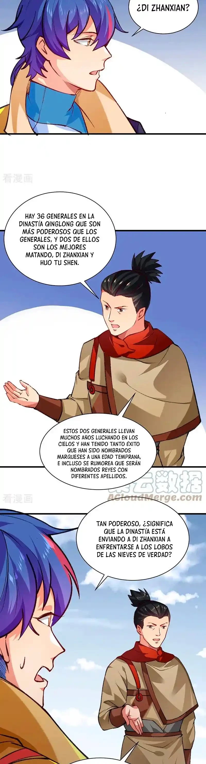 Reinado de las artes marciales capítulo 357, página 20