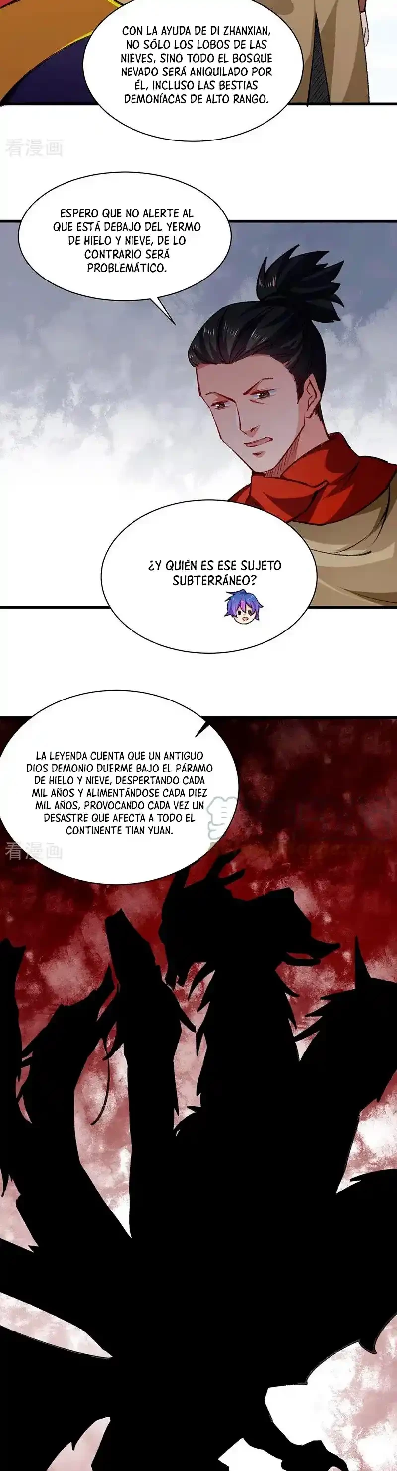 Reinado de las artes marciales capítulo 357, página 21