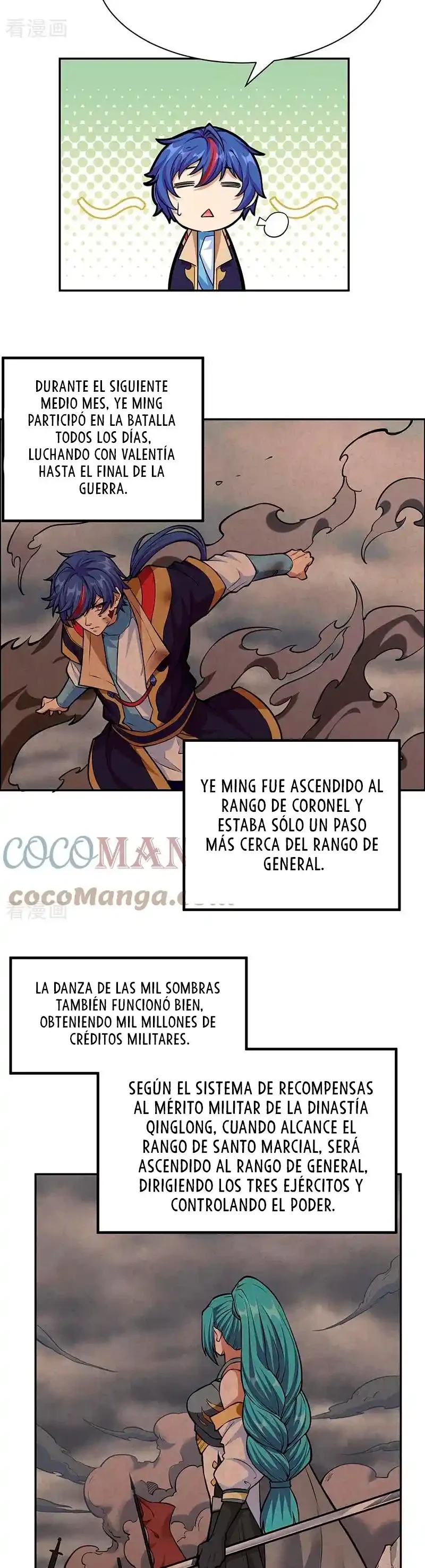 Reinado de las artes marciales capítulo 358, página 4
