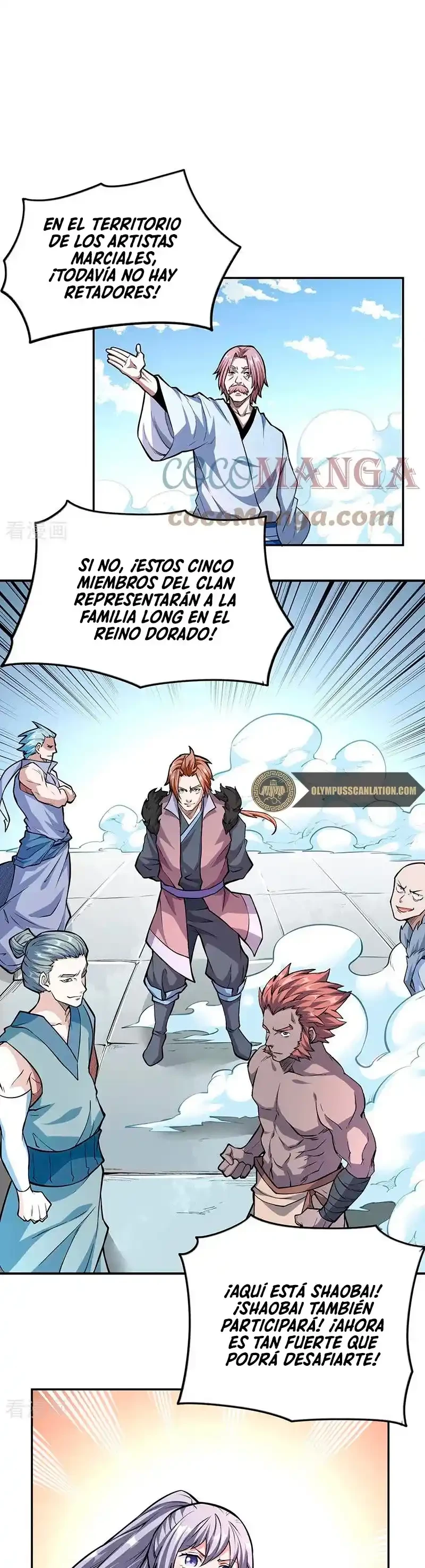 Reinado de las artes marciales capítulo 358, página 9