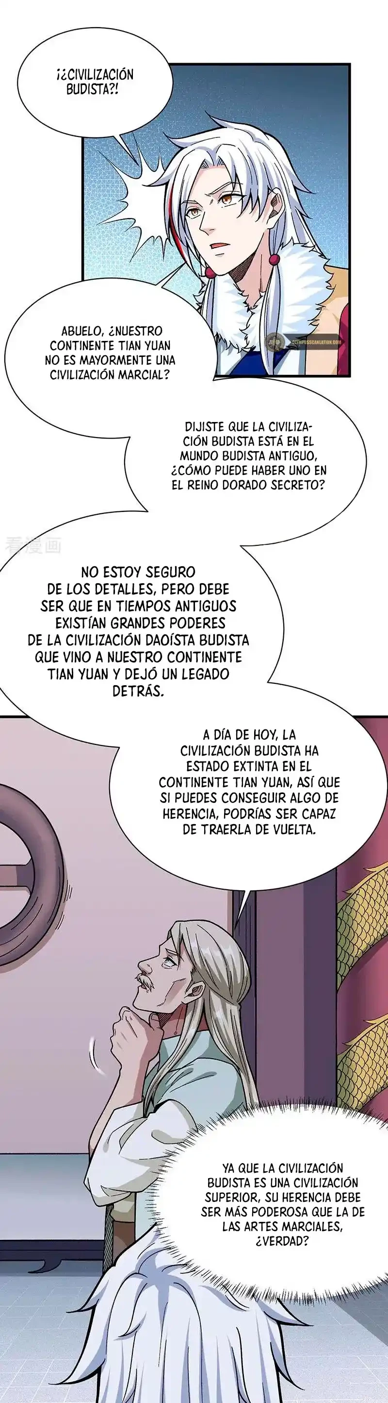 Reinado de las artes marciales capítulo 360, página 3