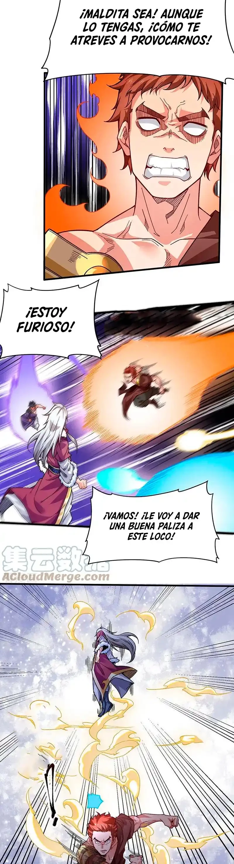 Reinado de las artes marciales capítulo 362, página 10