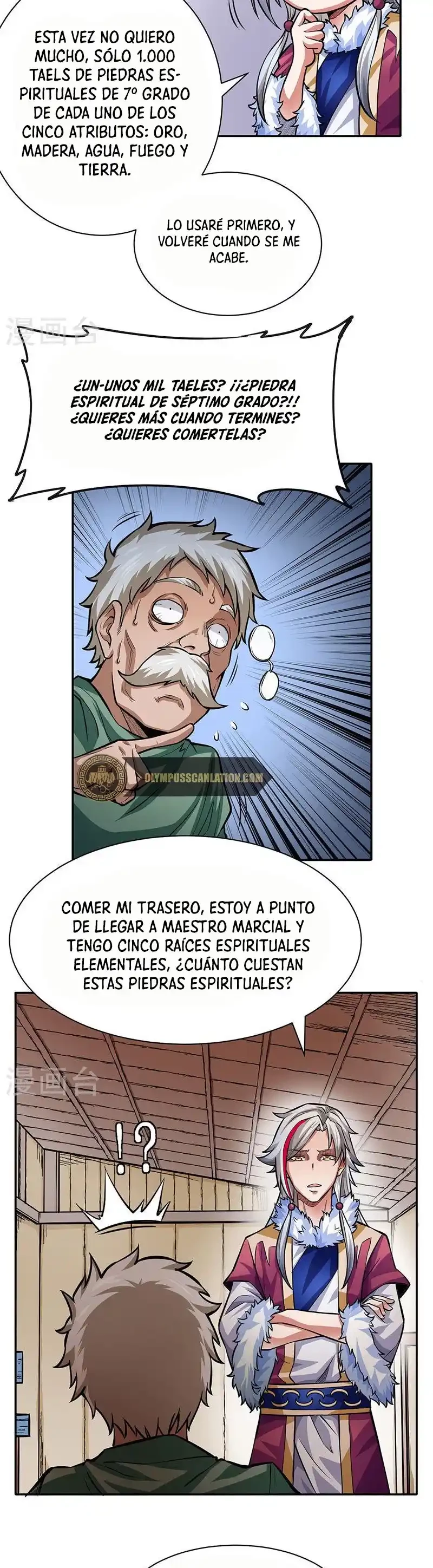 Reinado de las artes marciales capítulo 365, página 10