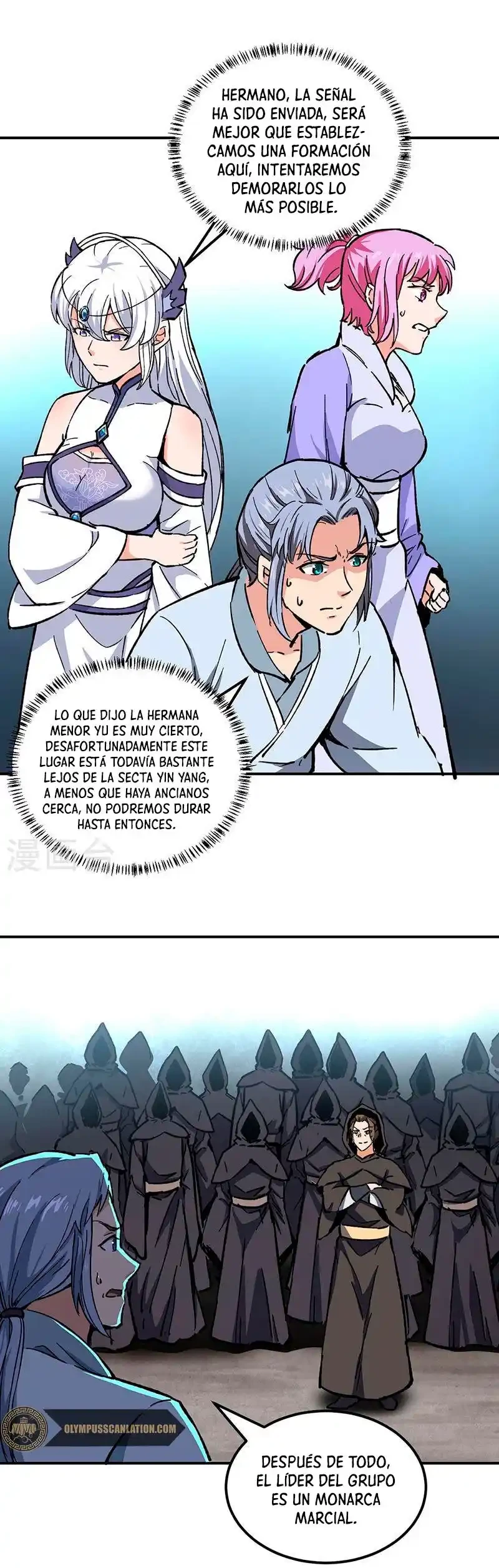 Reinado de las artes marciales capítulo 372, página 21