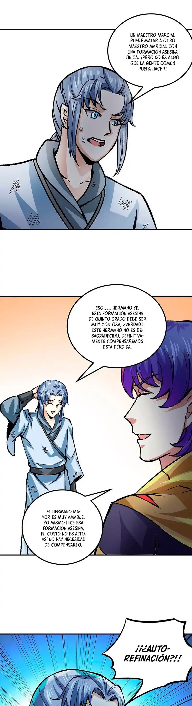 Reinado de las artes marciales capítulo 374, página 23