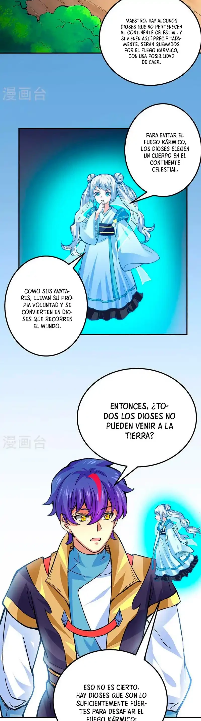 Reinado de las artes marciales capítulo 378, página 10