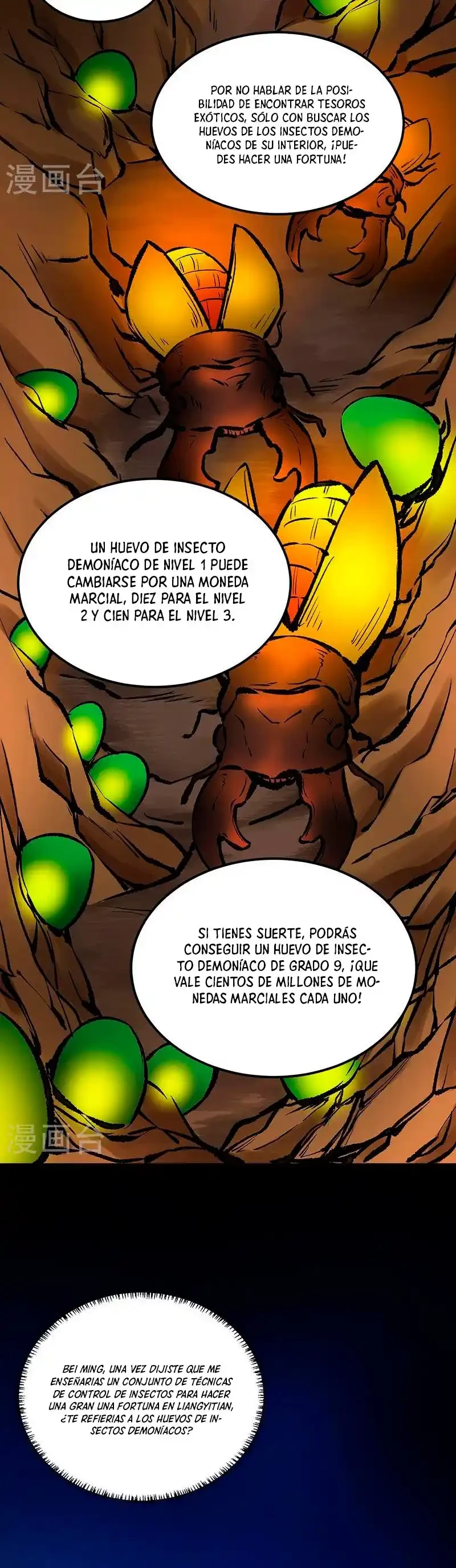 Reinado de las artes marciales capítulo 378, página 21