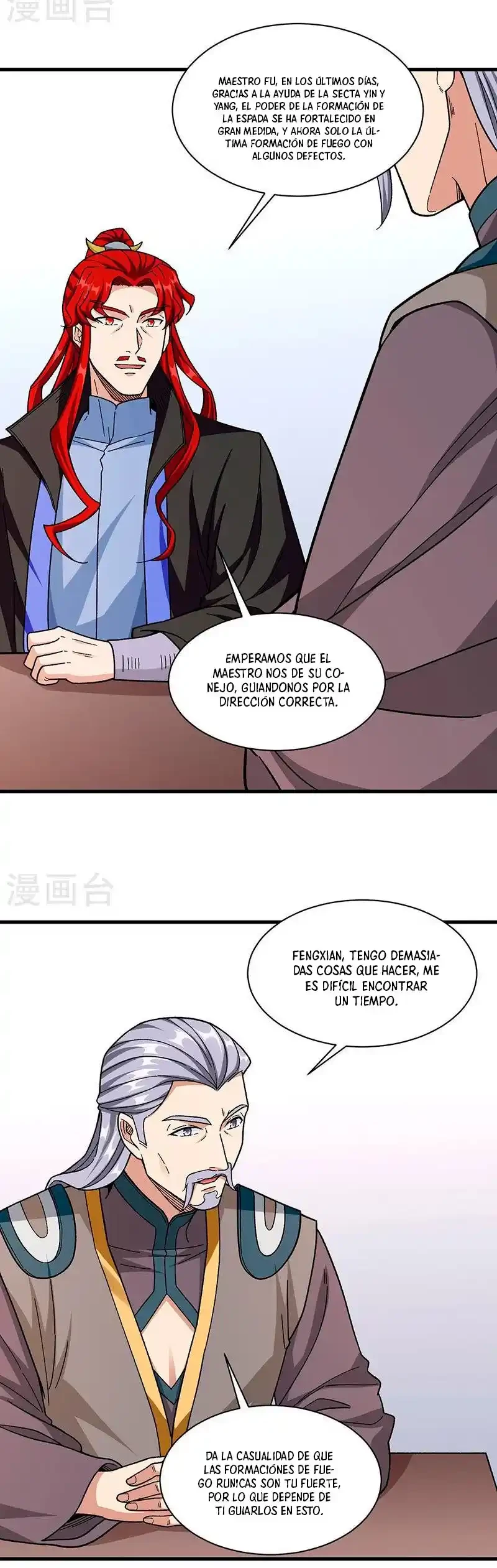 Reinado de las artes marciales capítulo 379, página 9