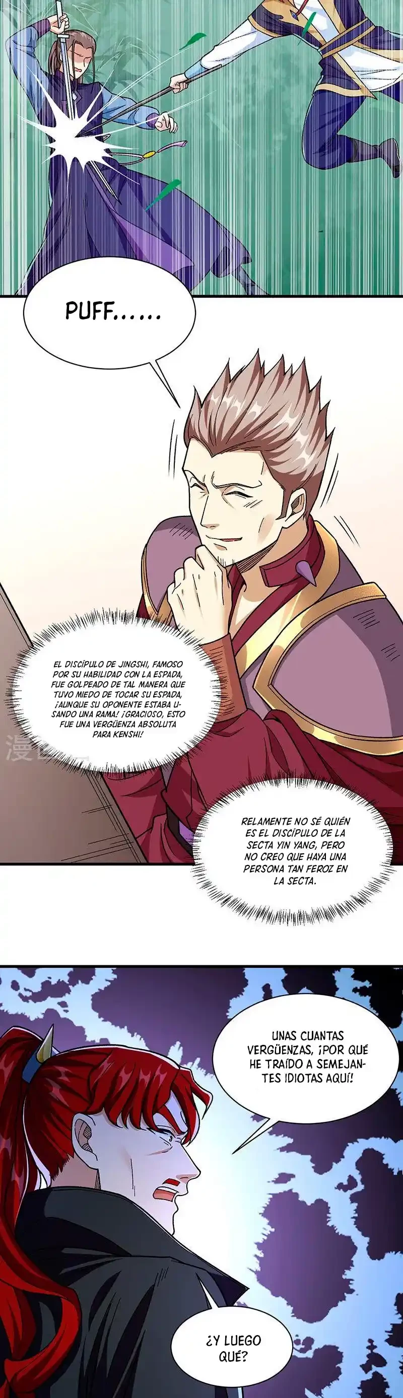 Reinado de las artes marciales capítulo 379, página 15
