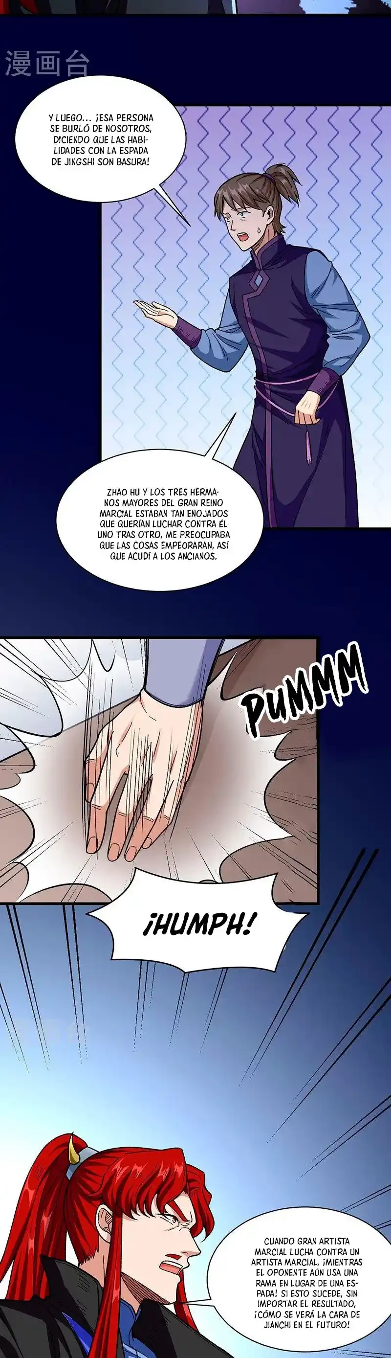 Reinado de las artes marciales capítulo 379, página 16