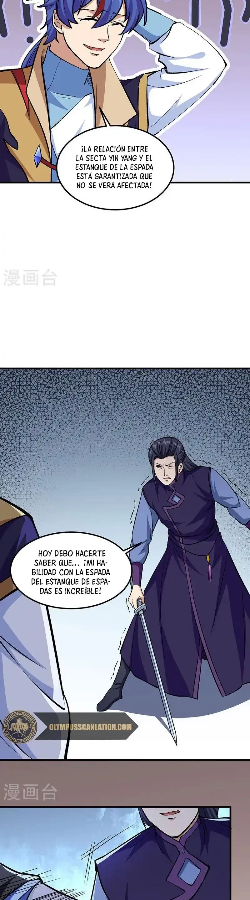 Reinado de las artes marciales capítulo 380, página 8
