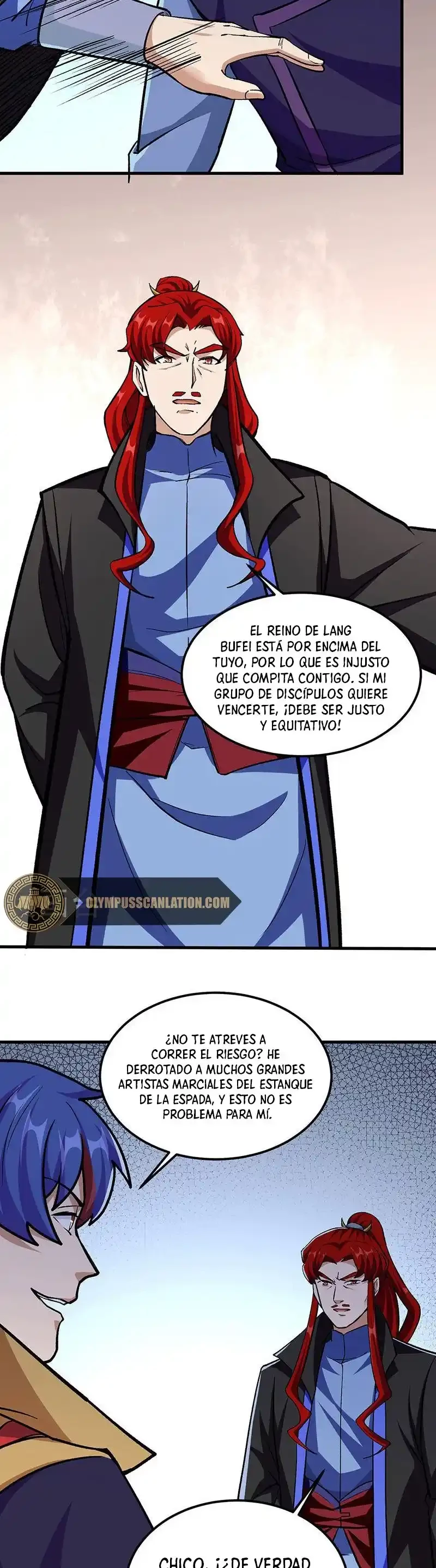 Reinado de las artes marciales capítulo 380, página 9